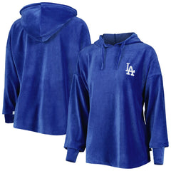 Los Angeles Dodgers Touch Women's End Line Pullover Hoodie Royal
