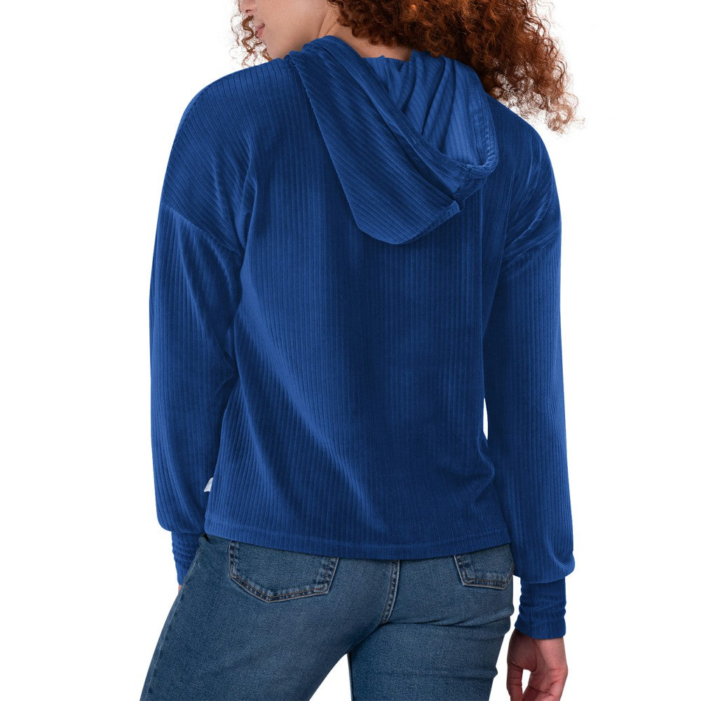 Los Angeles Dodgers Touch Women's End Line Pullover Hoodie Royal