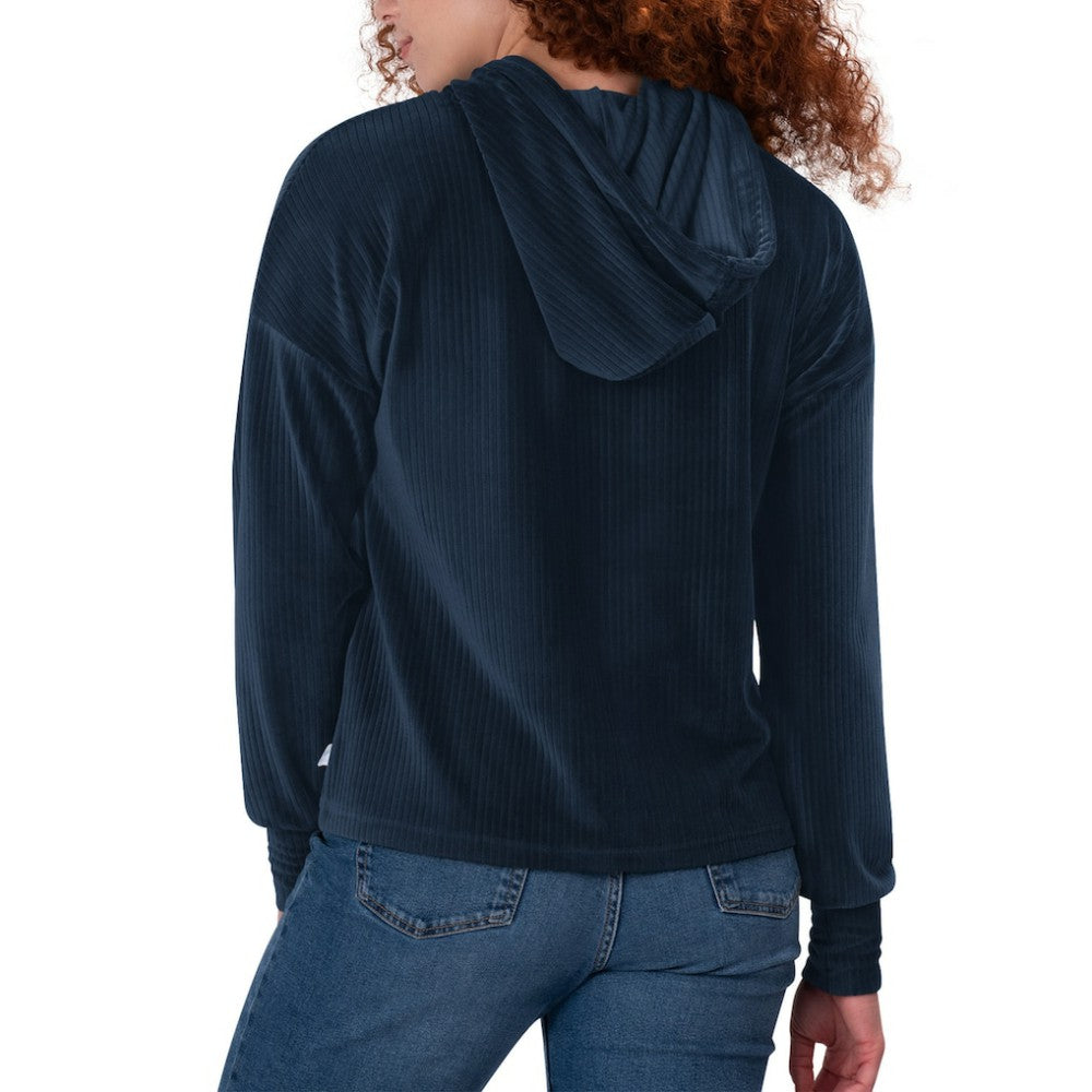 Houston Astros Touch Women's End Line Pullover Hoodie Navy