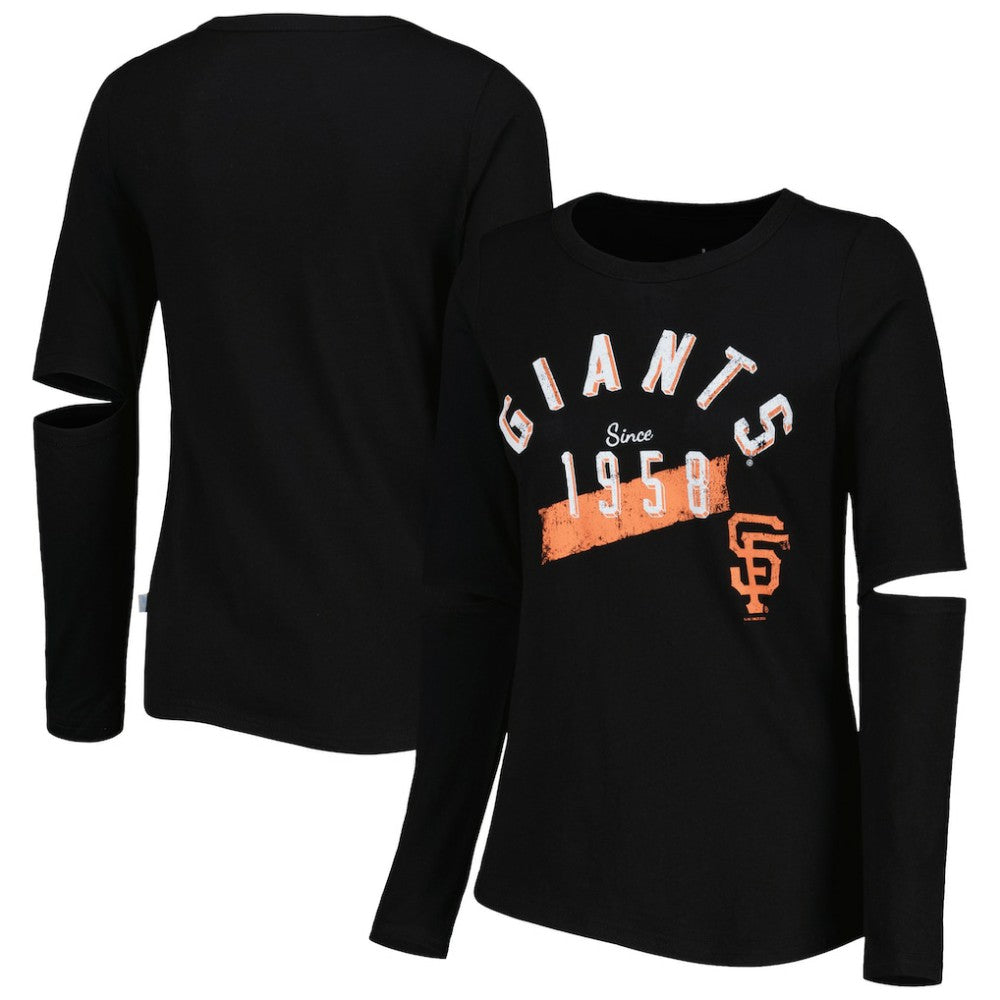 San Francisco Giants Touch Women's Formation Long Sleeve T-Shirt Black