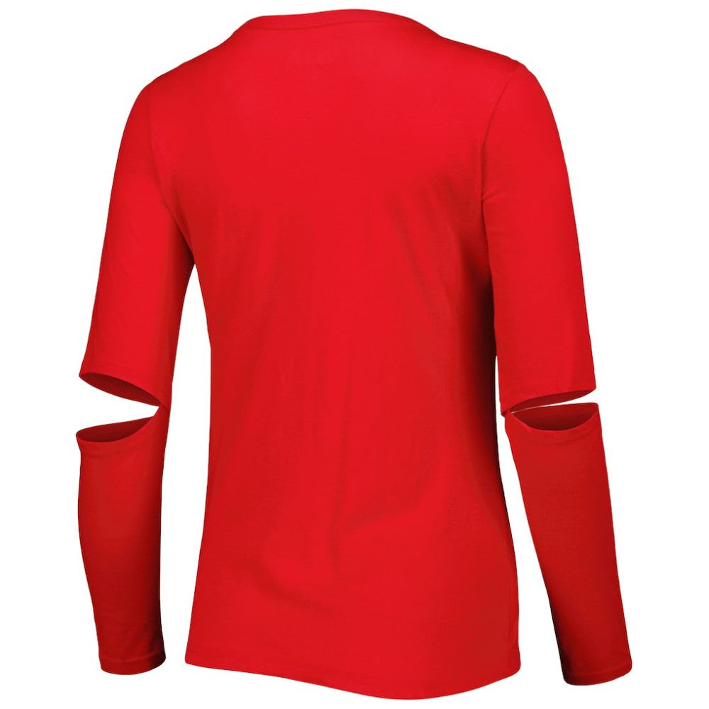 St. Louis Cardinals Touch Women's Formation Long Sleeve T-Shirt Red