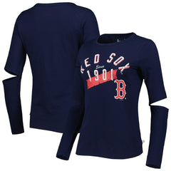 Boston Red Sox Touch Women's Formation Long Sleeve T-Shirt Navy