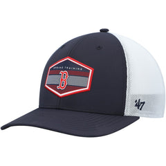 Boston Red Sox Spring Training Burgess Trucker Adjustable Hat Navy/White | 47 brand