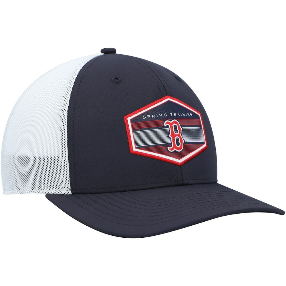 Boston Red Sox Spring Training Burgess Trucker Adjustable Hat Navy/White | 47 brand