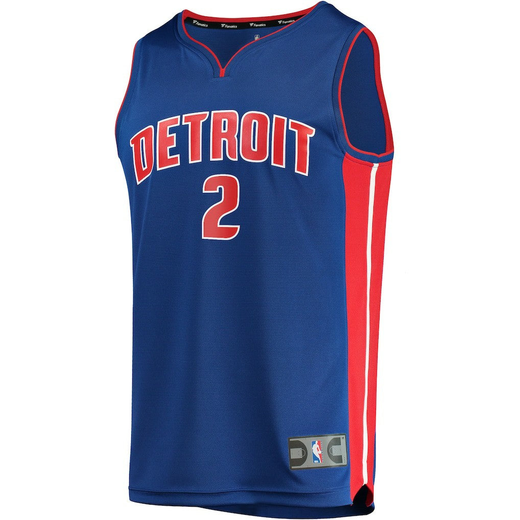 Cade Cunningham Detroit Pistons Fast Break Replica Jersey sale - Icon Editi- Blue