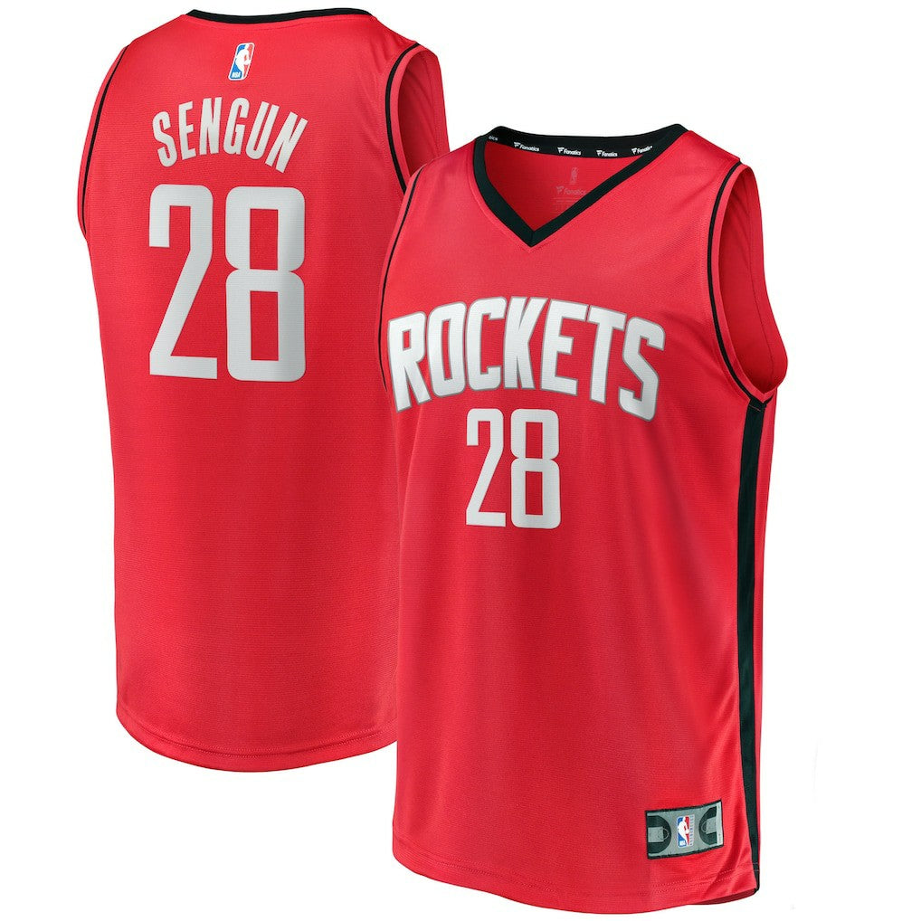 Alperen Sengun Houston Rockets Fast Break Replica Jersey - Icon Edition - Red