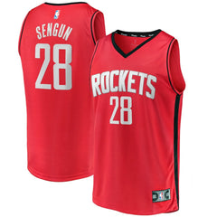 Alperen Sengun Houston Rockets Fast Break Replica Jersey - Icon Edition - Red