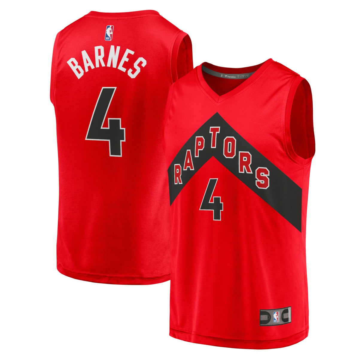 Scottie Barnes Toronto Raptors Fast Break Replica Jersey - Icon Edition - Red