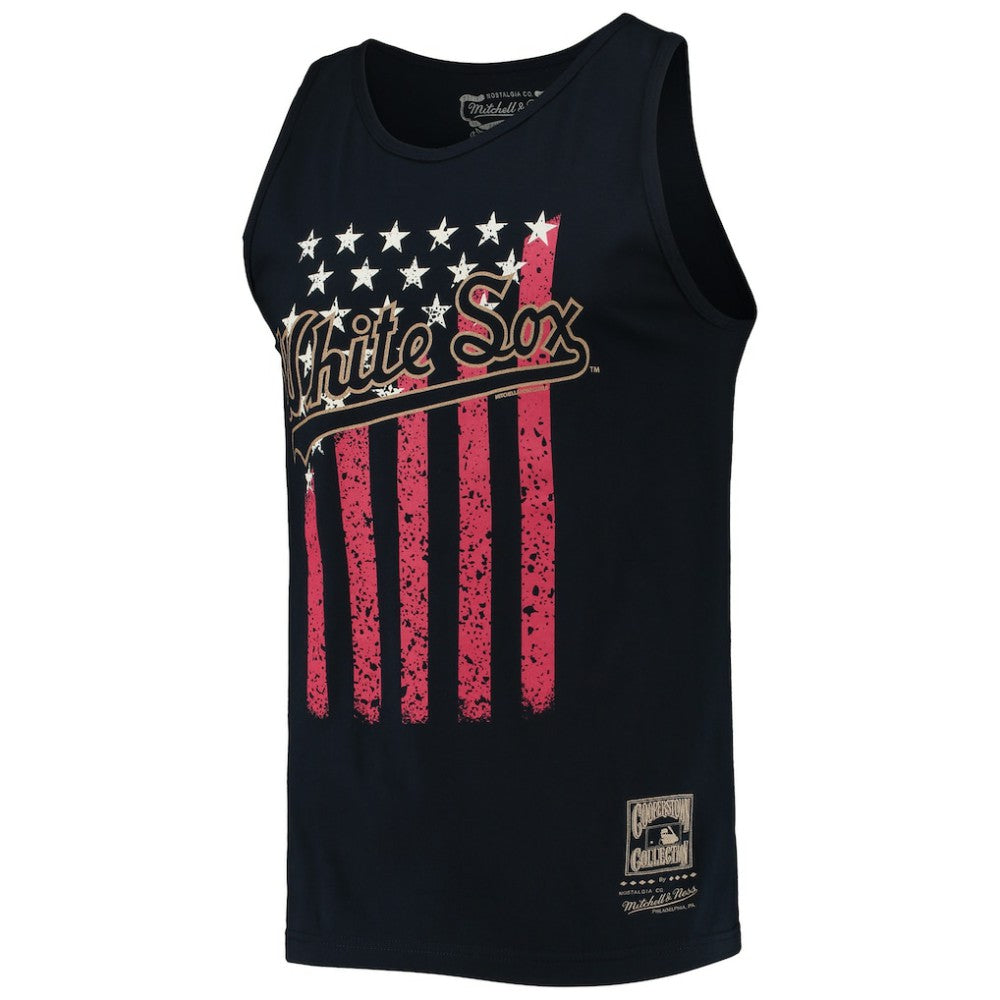 Chicago White Sox Cooperstown Collection Stars and Stripes Tank Top Navy | Mitchell & Ness