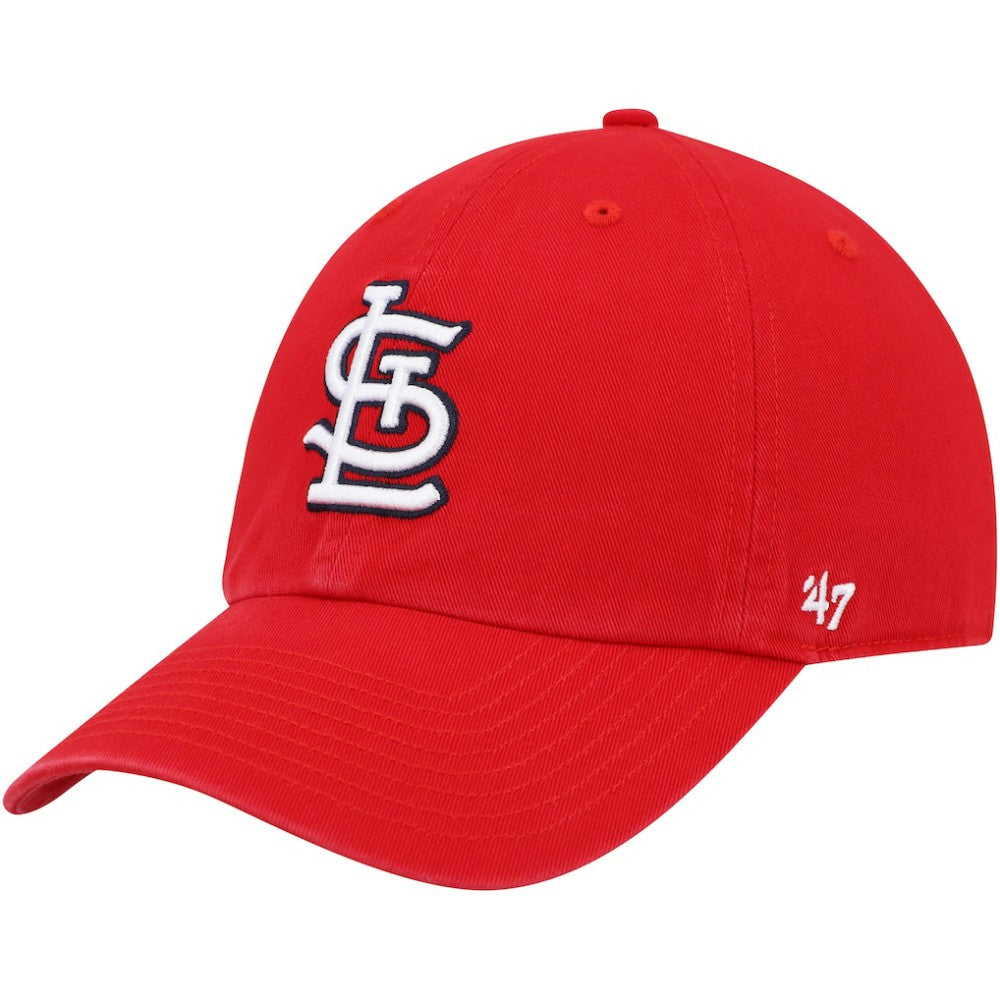 St. Louis Cardinals Clean Up Adjustable Hat Red | 47 brand