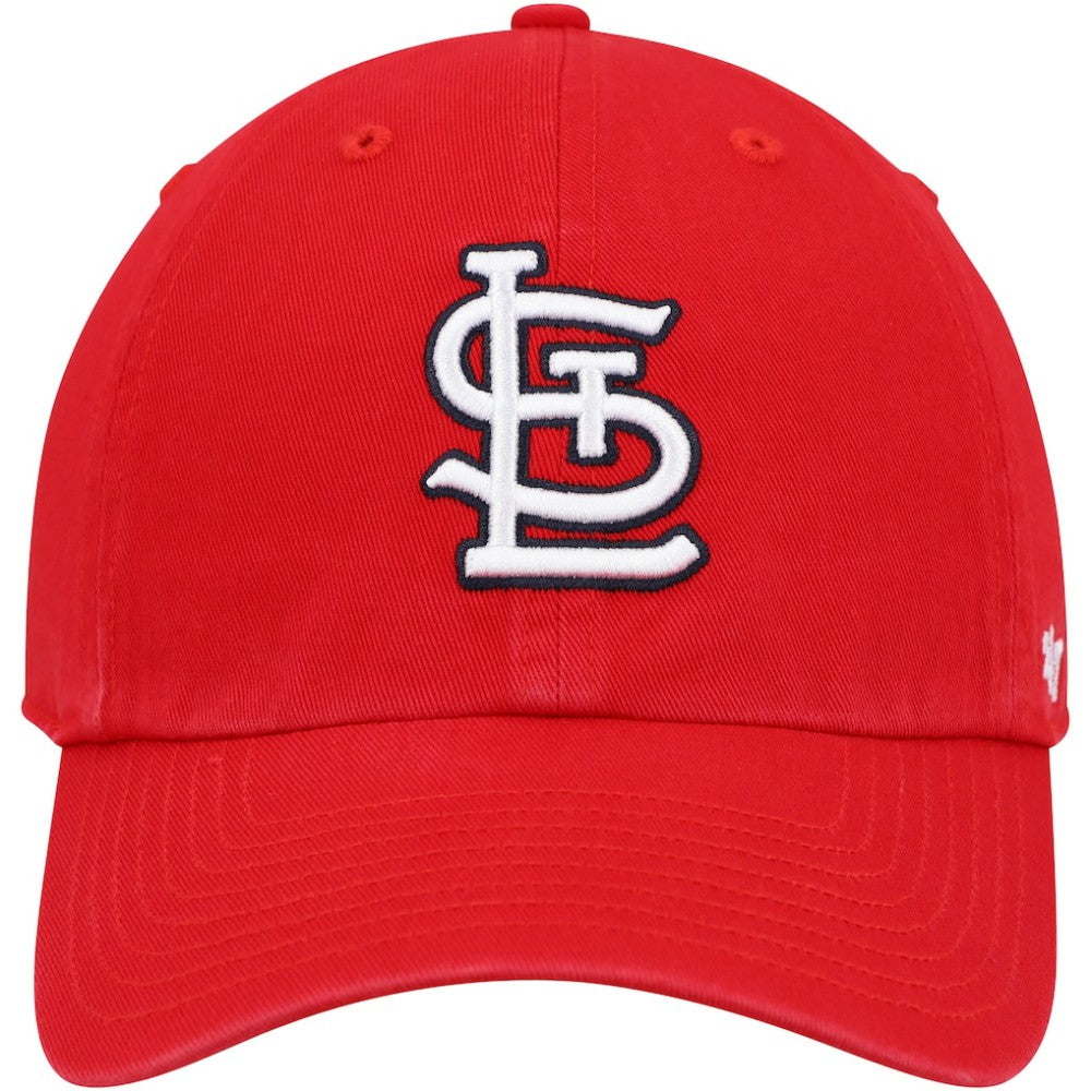 St. Louis Cardinals Clean Up Adjustable Hat Red | 47 brand