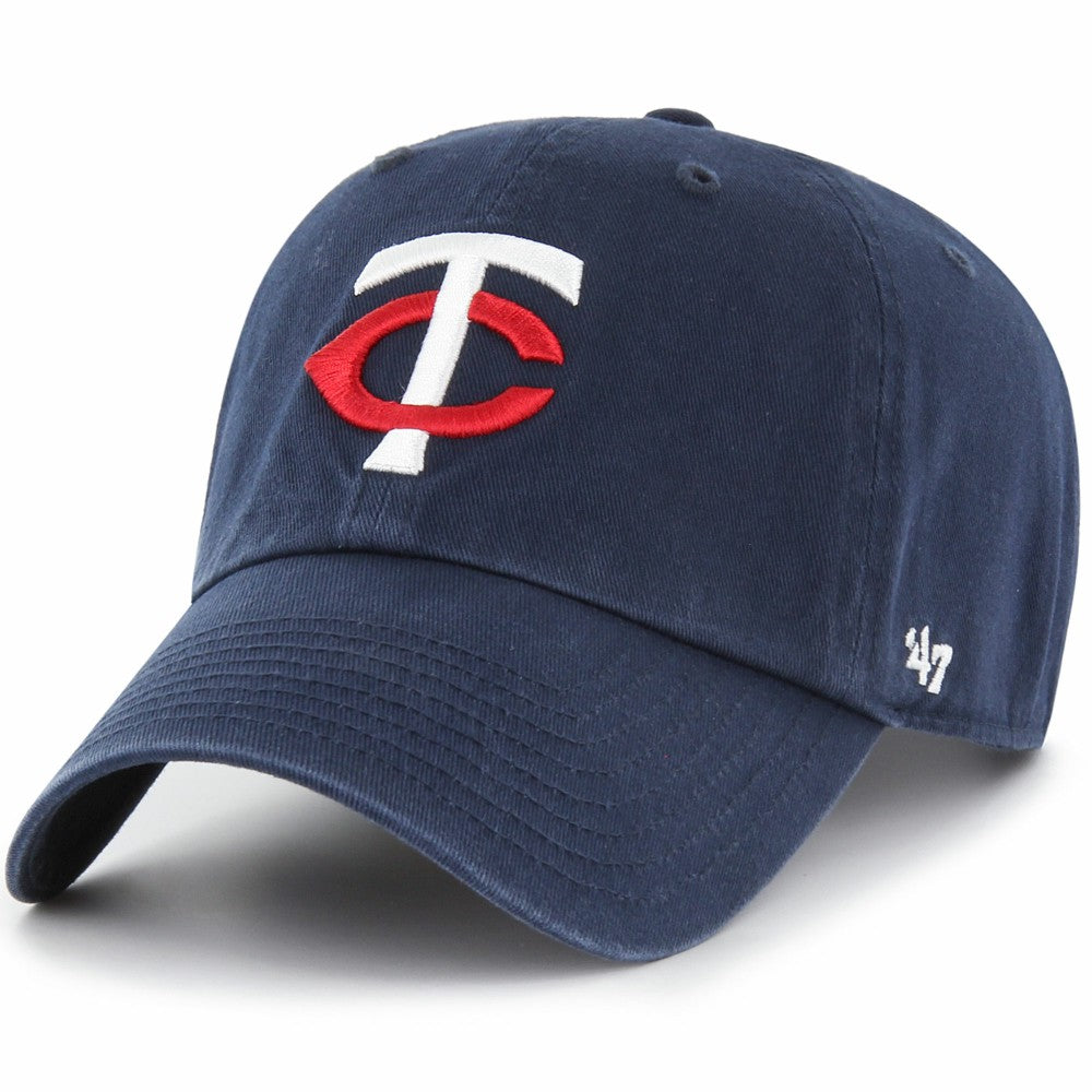 Minnesota Twins Clean Up Adjustable Hat Navy | 47 brand