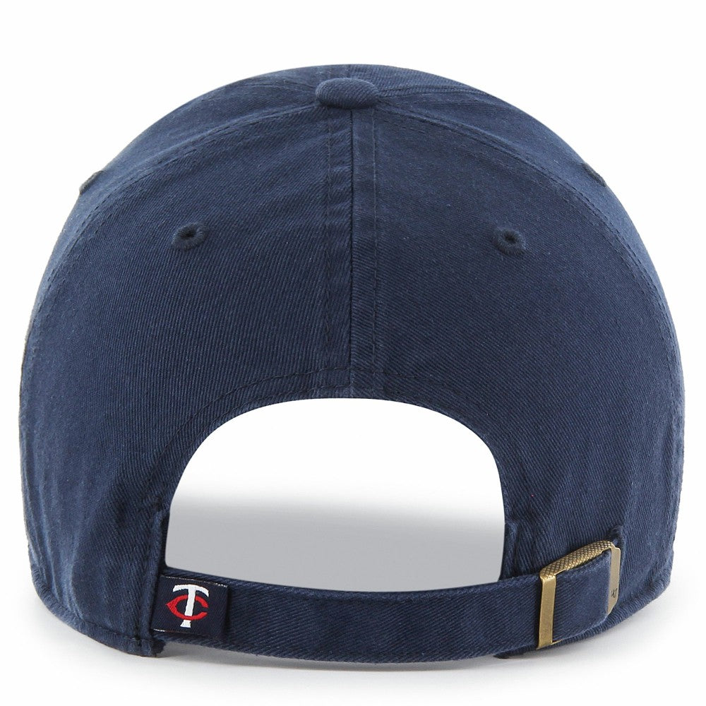 Minnesota Twins Clean Up Adjustable Hat Navy | 47 brand