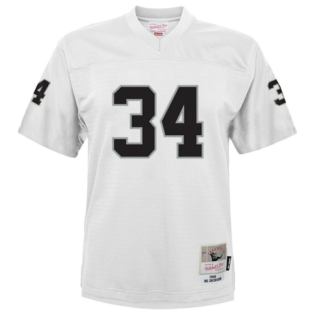 Bo Jackson Las Vegas Raiders Youth 1988 Retired Player Legacy Jersey - White discount
