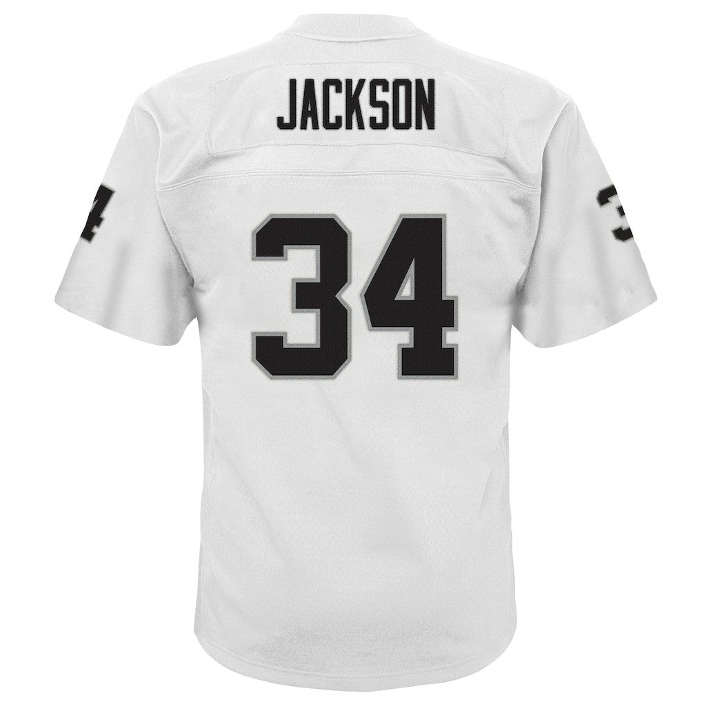Bo Jackson Las Vegas Raiders Youth 1988 Retired Player Legacy Jersey - White discount