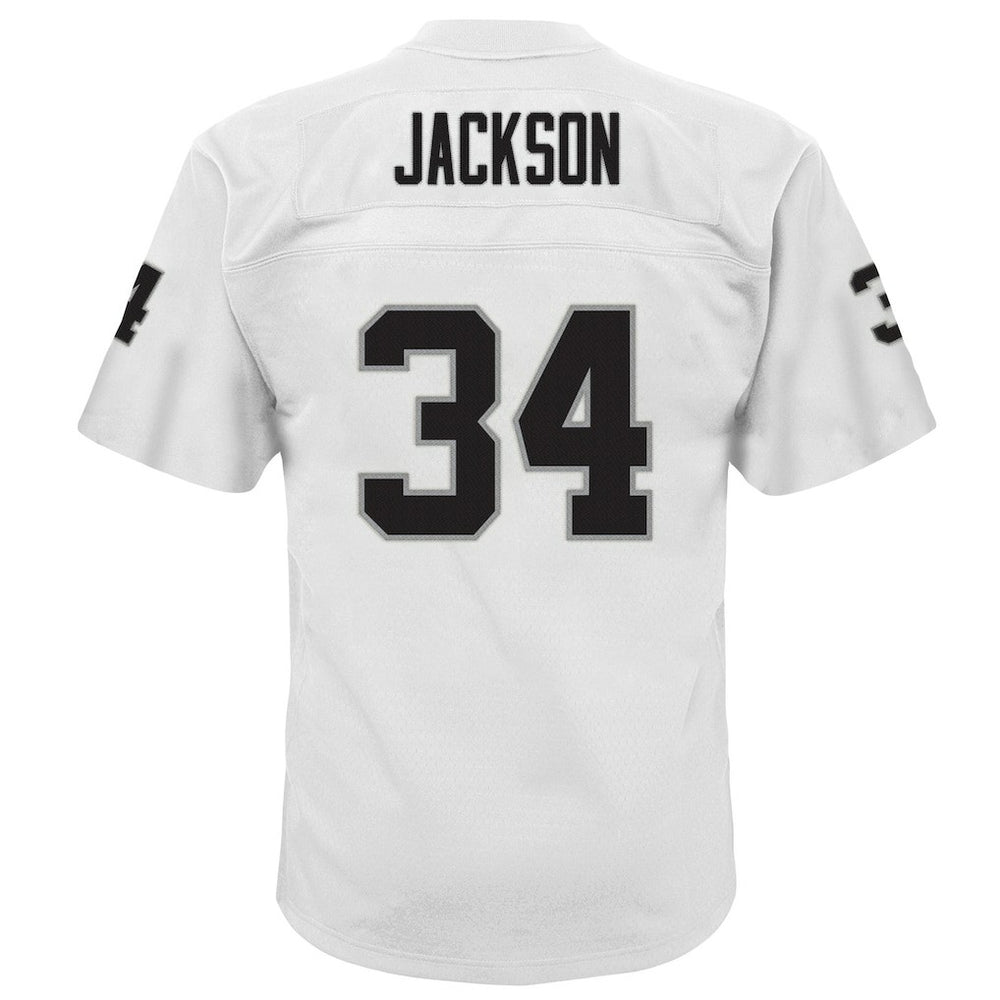 Bo Jackson Las Vegas Raiders Youth 1988 Retired Player Legacy Jersey - White discount
