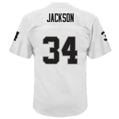 Bo Jackson Las Vegas Raiders Youth 1988 Retired Player Legacy Jersey - White discount