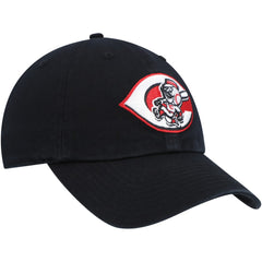 Cincinnati Reds Cooperstown Collection Clean Up Adjustable Hat Black | 47 brand