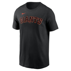 Alyssa Nakken San Francisco Giants Name & Number T-Shirt Black | Nike
