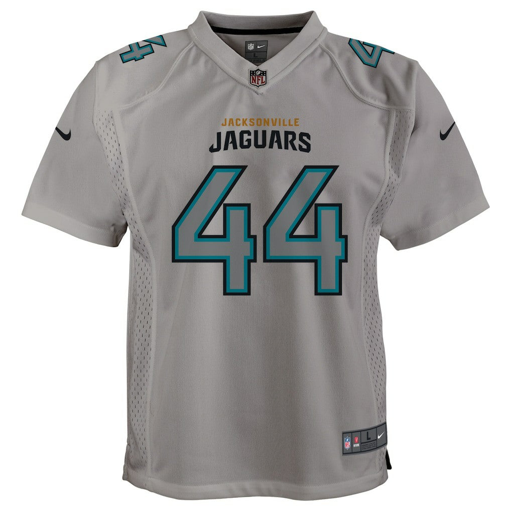 Travon Walker Jacksonville Jaguars Youth Atmosphere Game Jersey - Gray