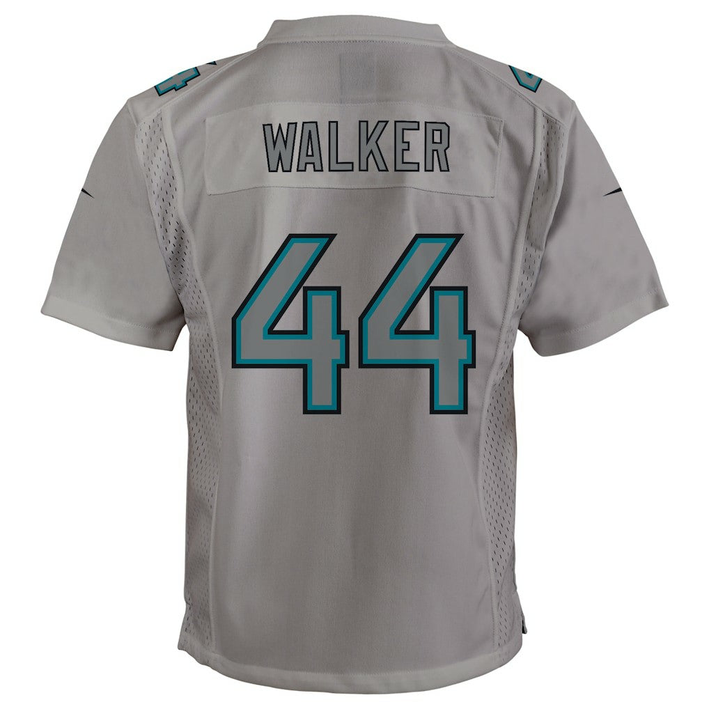 Travon Walker Jacksonville Jaguars Youth Atmosphere Game Jersey - Gray