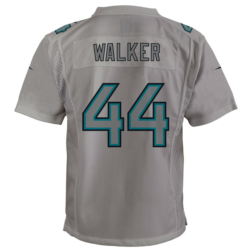 Travon Walker Jacksonville Jaguars Youth Atmosphere Game Jersey - Gray