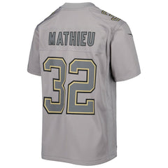 Tyrann Mathieu New Orleans Saints Youth Atmosphere Game Jersey - Gray