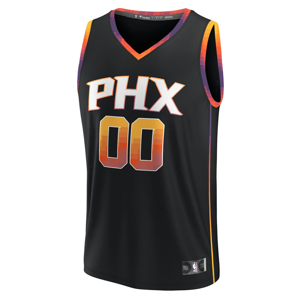 Phoenix Suns Fast Break Custom Replica Jersey - Black - Statement Edition