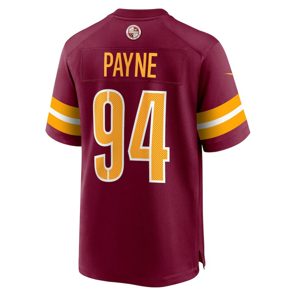 Daron Payne Washington Commanders Player Game Jersey - Burgundy