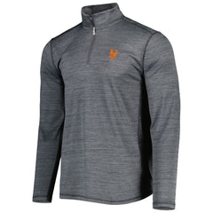 New York Mets Tommy Bahama Delray IslandZone Half-Zip Top Gray