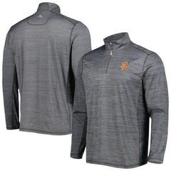 San Francisco Giants Tommy Bahama Delray IslandZone Half-Zip Top Gray