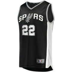 Malaki Branham San Antonio Spurs Fast Break Replica Player Jersey - Icon Edition - Black