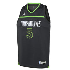 Anthony Edwards Minnesota Timberwolves Jordan Brand Youth Swingman Jersey - Statement Edition - Black on sale