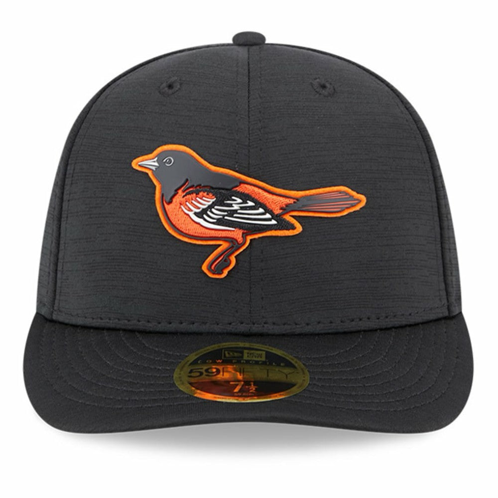 Baltimore Orioles 2023 Clubhouse Low Profile 59FIFTY Fitted Hat Black | New Era