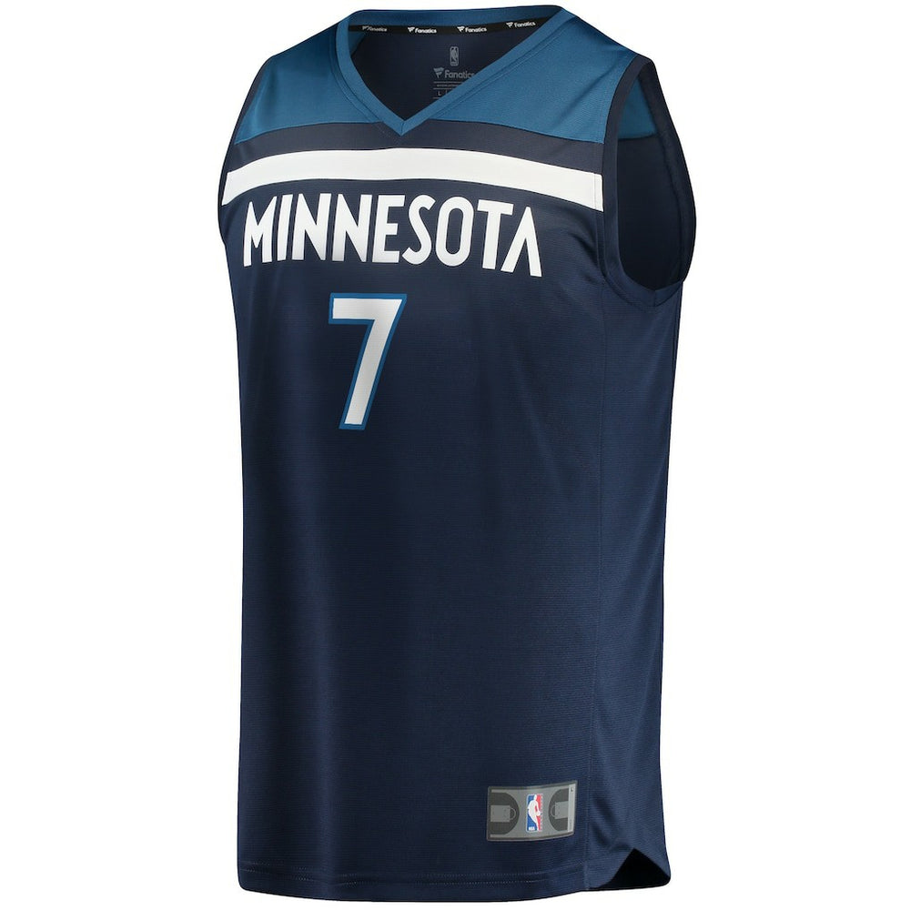 Wendell Moore Jr. Minnesota Timberwolves 2022 NBA Draft First Round Pick Fast Break Replica Player Jersey Icon - Edition - Navy