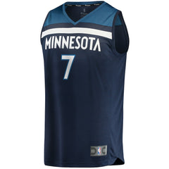 Wendell Moore Jr. Minnesota Timberwolves 2022 NBA Draft First Round Pick Fast Break Replica Player Jersey Icon - Edition - Navy