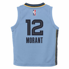 Ja Morant Memphis Grizzlies Jordan Brand Preschool 2022/23 Statement Edition Jersey - Light Blue on sale