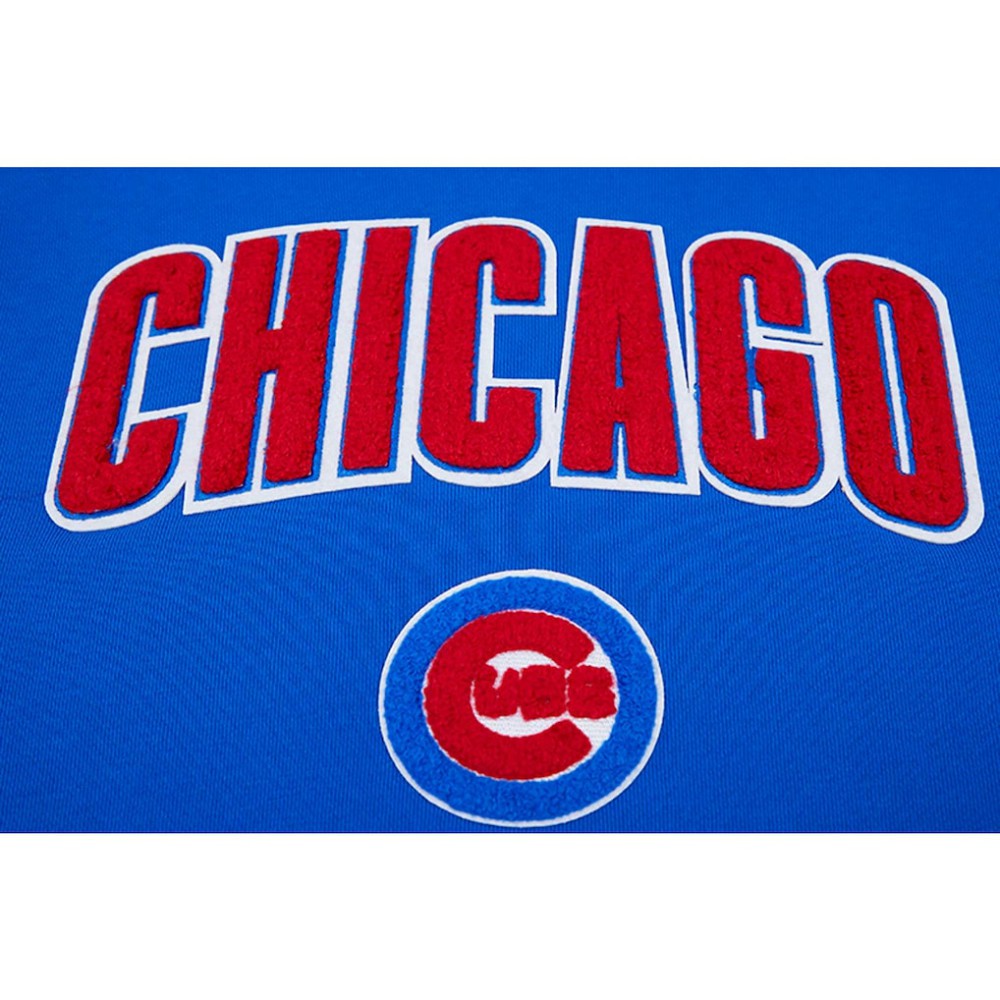 Chicago Cubs Pro Standard Women's Classic Fleece Pullover Hoodie Royal