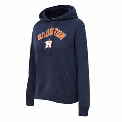 Houston Astros Pro Standard Women's Classic Fleece Pullover Hoodie Navy