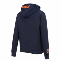 Houston Astros Pro Standard Women's Classic Fleece Pullover Hoodie Navy