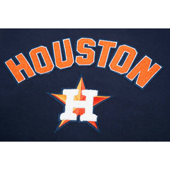 Houston Astros Pro Standard Women's Classic Fleece Pullover Hoodie Navy