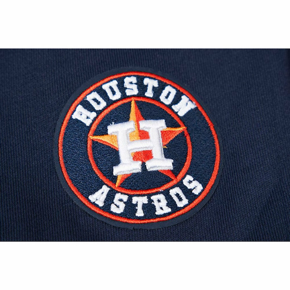 Houston Astros Pro Standard Women's Classic Fleece Pullover Hoodie Navy