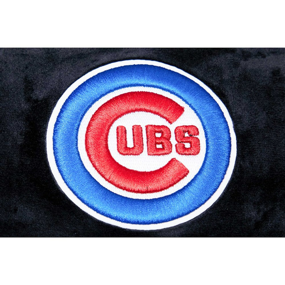 Chicago Cubs Pro Standard Women's Classic Velour Lounge Shorts Black