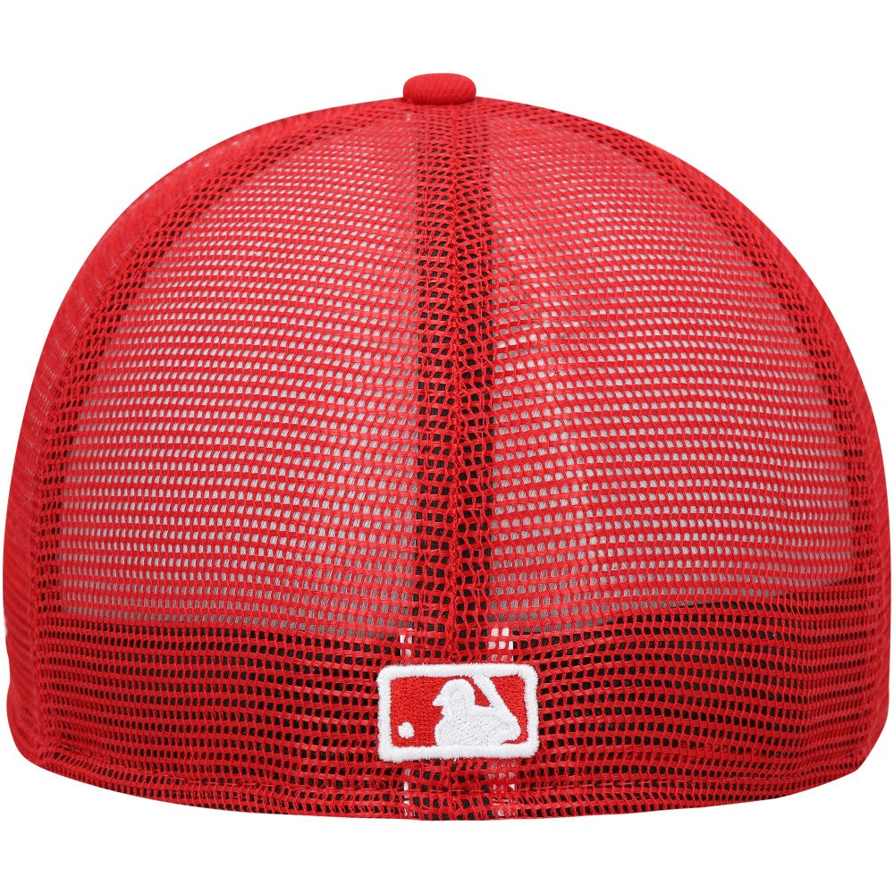 Los Angeles Angels 2023 On-Field Batting Practice 59FIFTY Fitted Hat White/Red | New Era