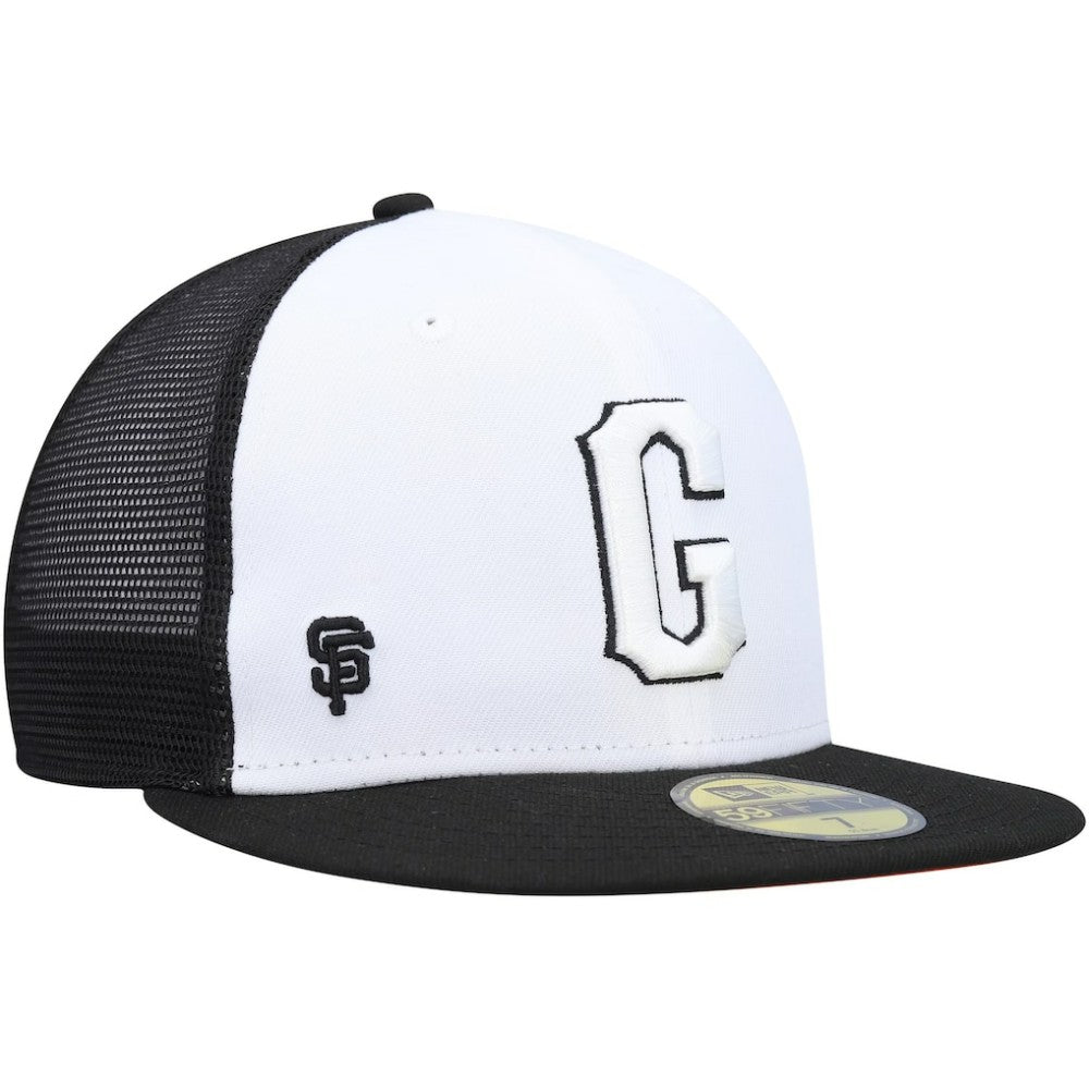 San Francisco Giants 2023 On-Field Batting Practice 59FIFTY Fitted Hat White/Black | New Era