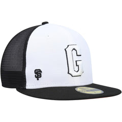 San Francisco Giants 2023 On-Field Batting Practice 59FIFTY Fitted Hat White/Black | New Era
