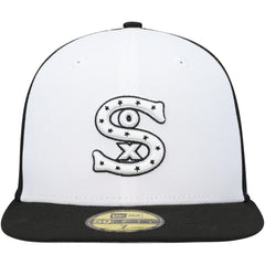 Chicago White Sox 2023 On-Field Batting Practice 59FIFTY Fitted Hat White/Black | New Era