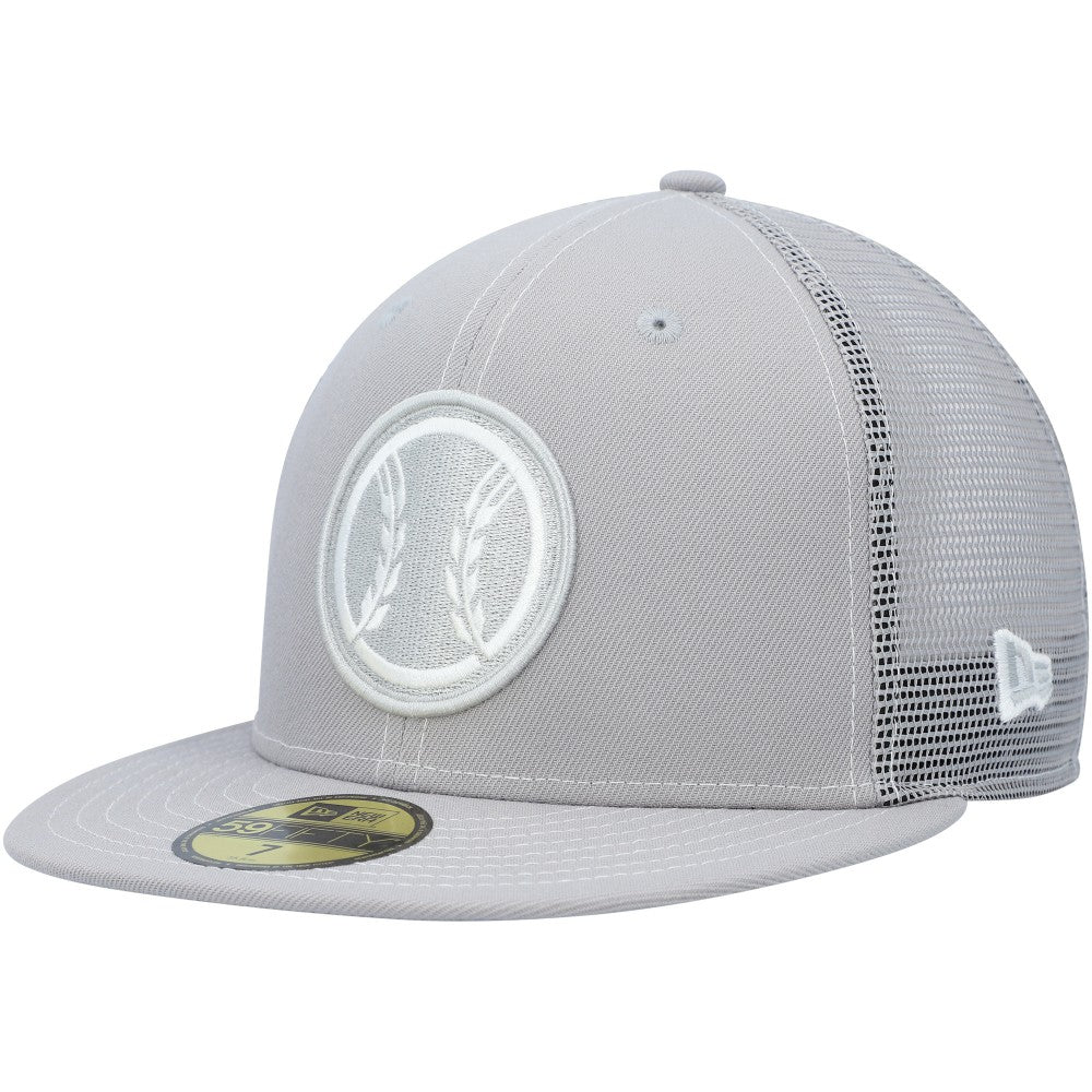 Milwaukee Brewers 2023 On-Field Batting Practice 59FIFTY Fitted Hat Gray | New Era