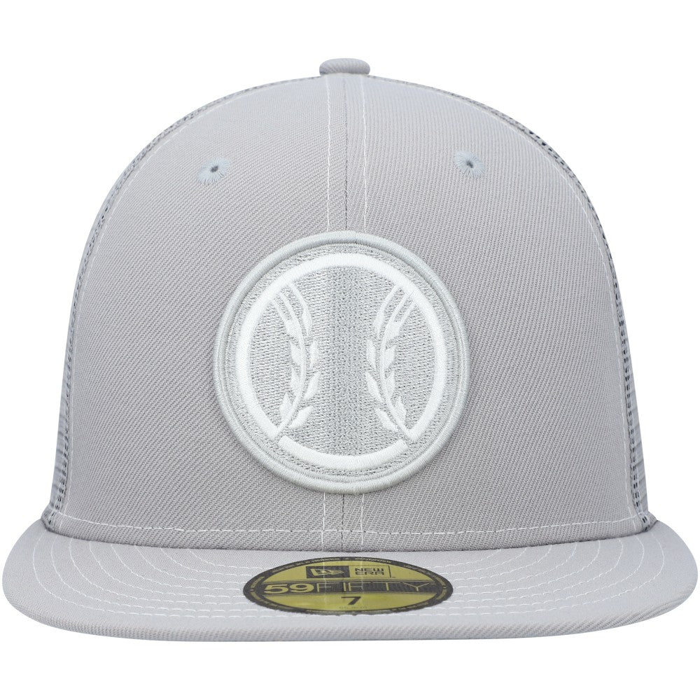 Milwaukee Brewers 2023 On-Field Batting Practice 59FIFTY Fitted Hat Gray | New Era