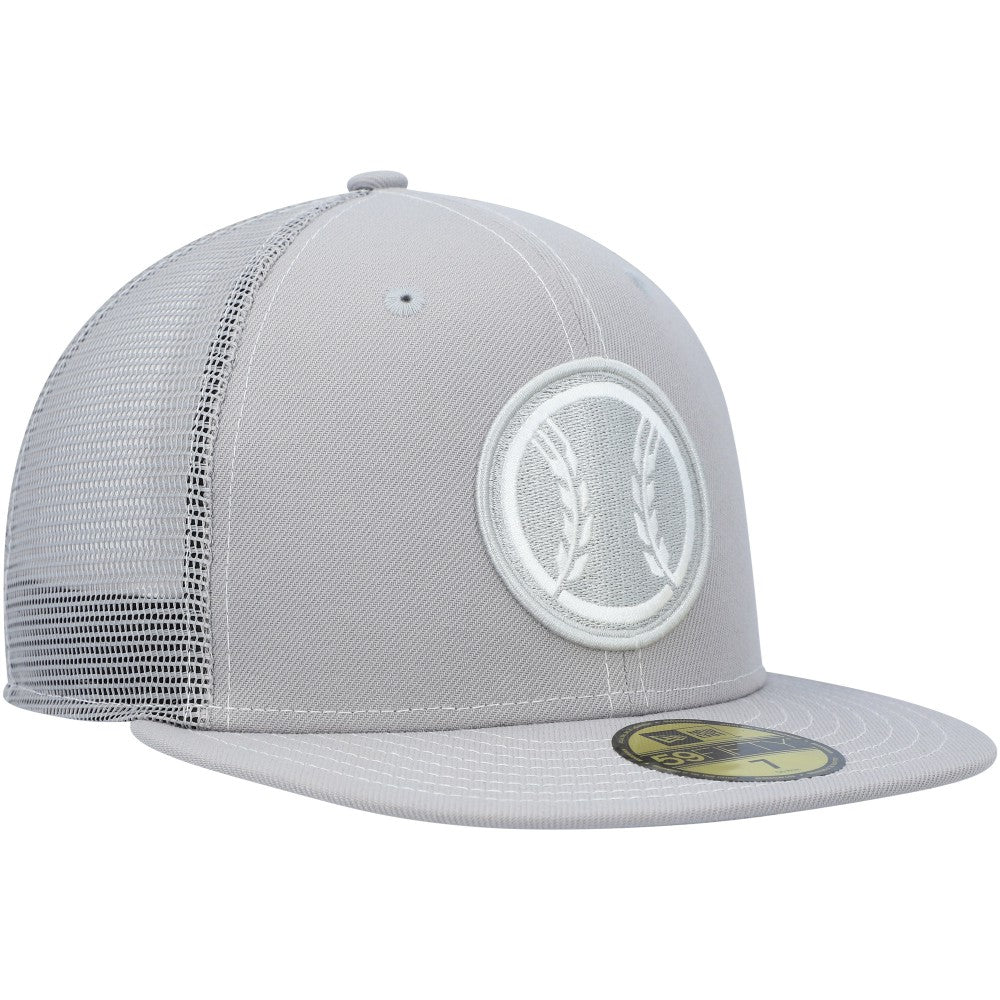 Milwaukee Brewers 2023 On-Field Batting Practice 59FIFTY Fitted Hat Gray | New Era